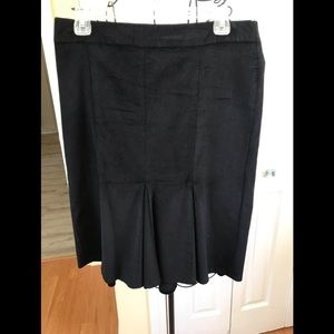 United Colors Of Benetton Black Midi Skirt